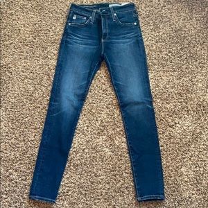 AG-ED Denim The Farrah Skinny Ankle Jeans